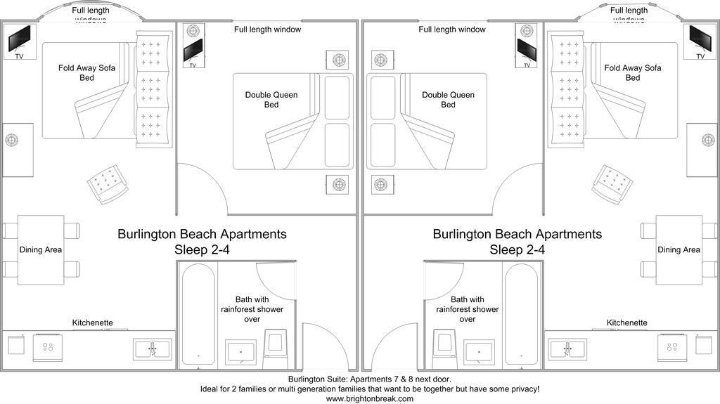 Burlington Beach Apartments Brighton Екстериор снимка